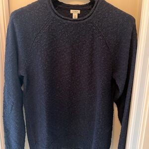 L.L. Bean Women's Navy Crewneck Sweater